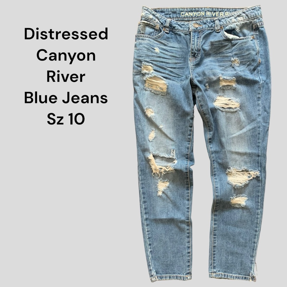 Worn & Wonderful Jeans By Canyon River Blues Women’s Sz 10